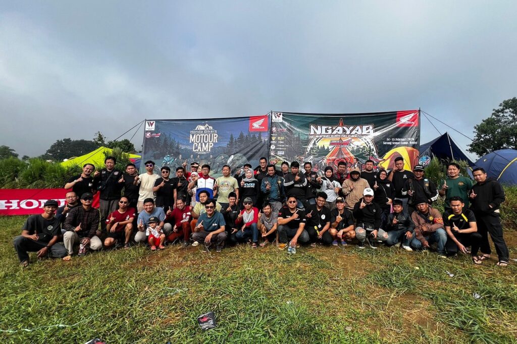 Gila! 60 Bikers Serbu Honda Bikers Motour Camp 2026 di Lombok Tengah, Aksi Epic!