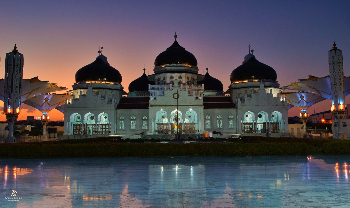 Masjid Baiturrahman Aceh Bikin Dunia Terkesima, Keindahannya Dianggap Setara Ikon Islam Dunia!