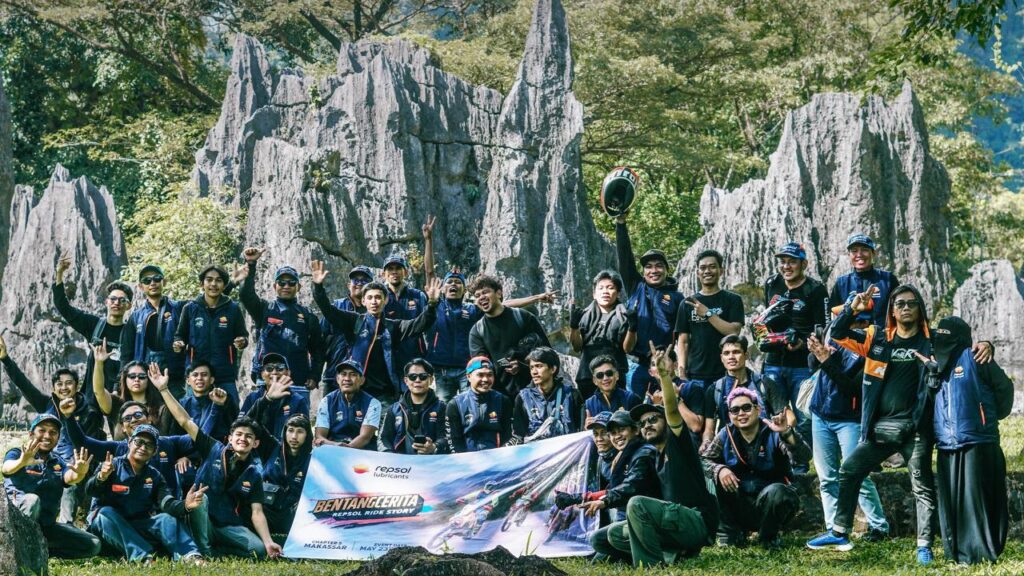Puluhan Riders Takjub! Jelajahi Keindahan Bantimurung hingga Situs Purba Leang-Leang yang Memukau